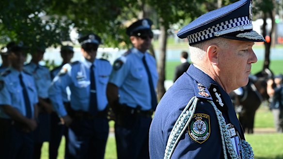Retired police commissioner Mick Fuller will not join Racing NSW.