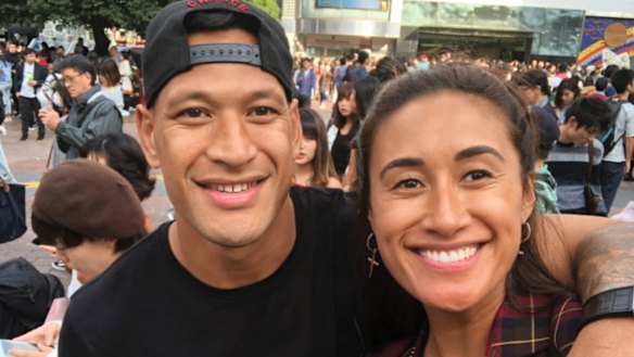 Adelaide Thunderbirds athlete Maria Folau is under fire after reposting husband Israel's plea for legal fee donations. 
