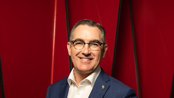 Virgin Airlines CEO Paul Scurrah.  