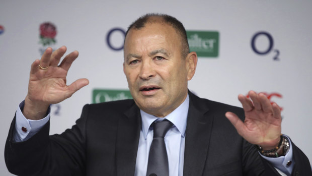 Back off: Eddie Jones says he had to distance himself from the 'coach whisperer'.