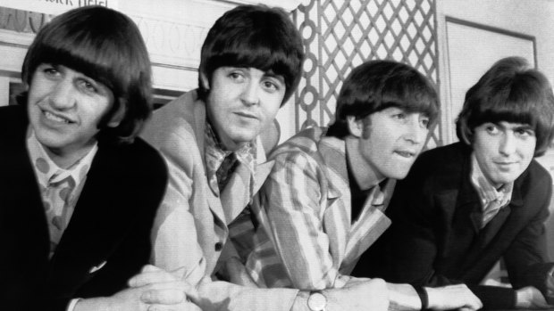 The Beatles, from left, Ringo Starr; Paul McCartney; John Lennon; and George Harrison in 1966.