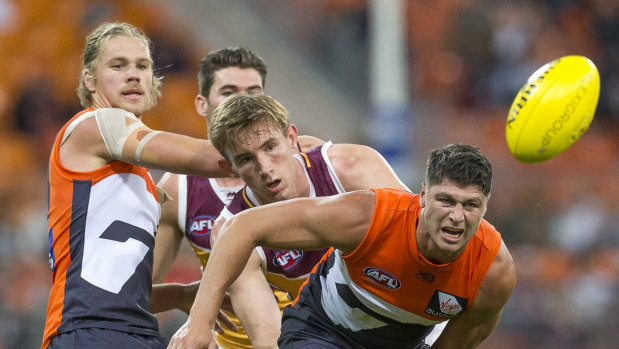 Return: Jonathon Patton is back for the Giants after two weeks in the reserves.