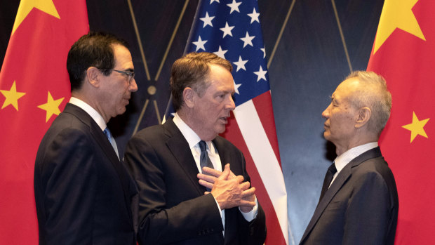 Less than a fortnight after Trump called off trade talks, Treasury Secretary Steve Mnuchin and US Trade Representative Robert Lighthizer had their phone hook-up with China's vice-president, Liu He.