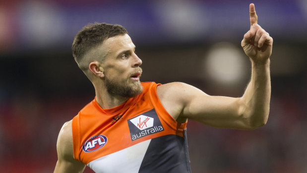 The Giants will be without star midfielder Brett Deledio on Saturday.