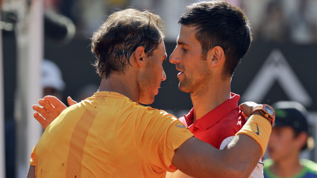 Rafael Nadal and Novak Djokovic are scheduled to play an exhibition game in Saudi Arabia in December.