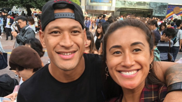 Adelaide Thunderbirds athlete Maria Folau is under fire after reposting husband Israel's plea for legal fee donations. 
