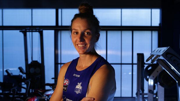 Emma King is keen to reclaim the All-Australian ruck spot.