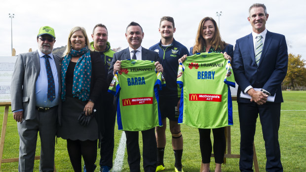 The ACT and NSW governments have joined forces to help fund a new Raiders centre of excellence.
