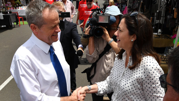 The party’s faction-riven positions at the barricades will be lowered just in time for Mr Shorten’s arrival.