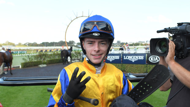 Robbie Dolan looks for his first group 1 winner on Cascadian and Scarlet Dream at Randwick on Saturday.