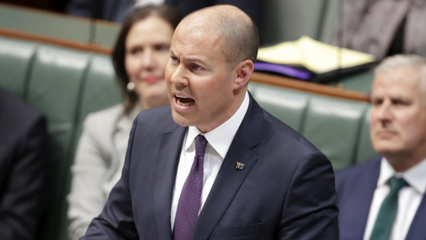 Josh Frydenberg, unveiling his first budget, talked up the economy's chances. Things have changed since then.