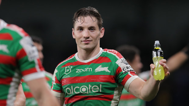 Cameron Murray will also celebrate 100 NRL games on Friday night.