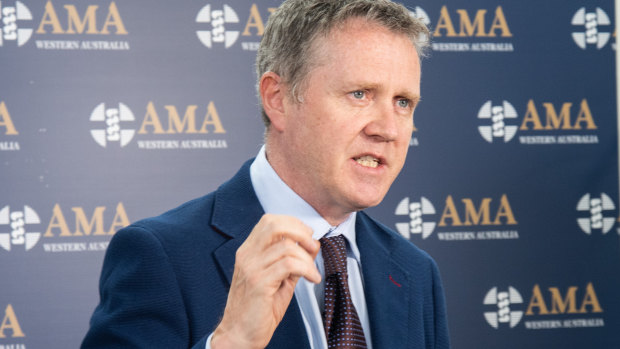 AMA WA president Dr Andrew Miller says the government needed to tap into their budget surplus.