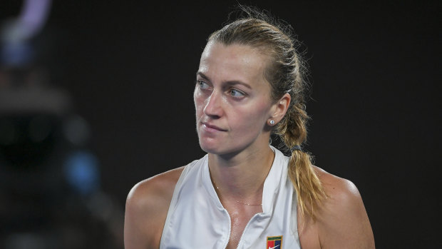Petra Kvitova testified in court less than two weeks after playing in the Australian Open final.