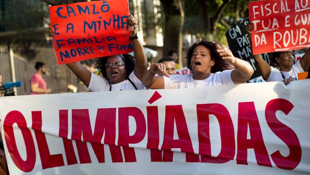 The Rio Olympics attracted protests from locals infuriated about money being spent on the Games in the midst of an economic and polticial crisis.