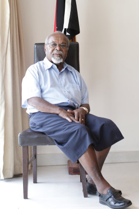 Sir Michael Somare in 2011.