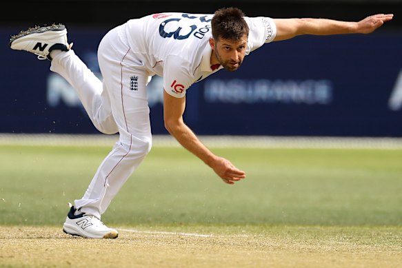 Mark Wood is laid up for the moment.