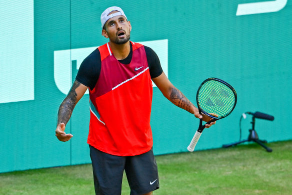 It was a rollercoaster ride for Kyrgios.