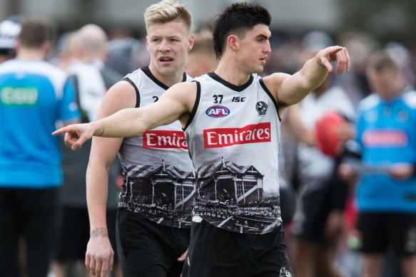 Maynard wants his mate Jordan De Goey to stay with the Pies.