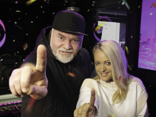 KIIS 1065’s Kyle Sandilands and Jackie ‘O’ Henderson.