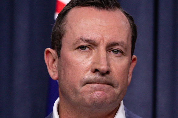 Premier Mark McGowan.