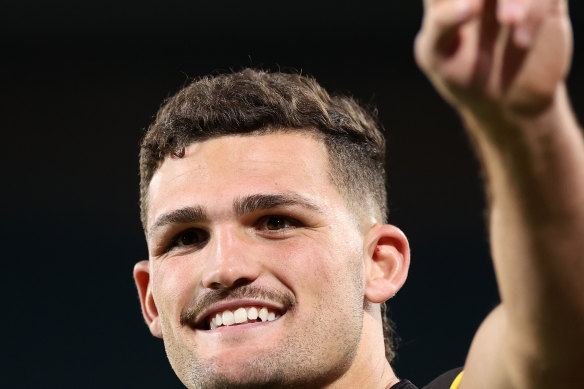 Better than Brandy: Nathan Cleary has been hailed Penrith’s greatest No. .7 at just 24 