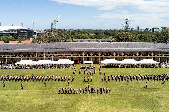 Victoria Barracks in Sydney will be put up for sale. 