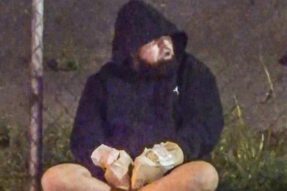 Samimjan Azari pictured after an attempted assassination in Granville.