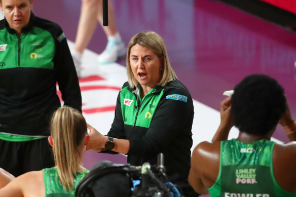 Marinkovich will coach her first game with the Diamonds on Tuesday.