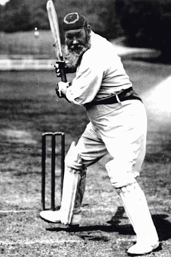 Cricket’s original supertar, W.G. Grace.