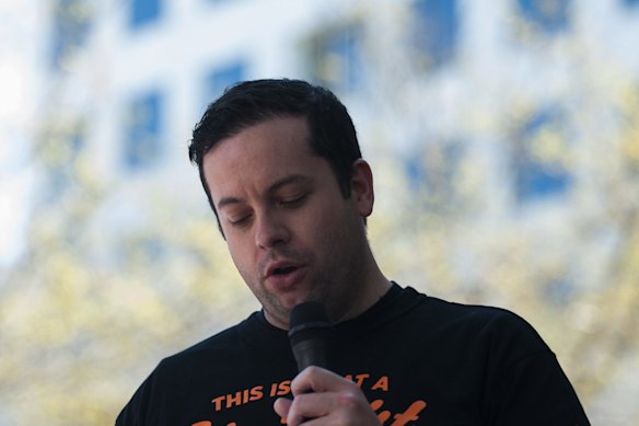 Unions ACT secretary Alex White says insurance companies have rigged the system. 