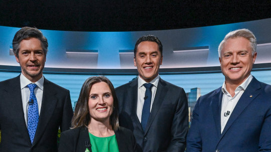 Melbourne’s lord mayor candidates.