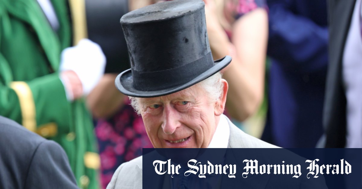 The former Ballarat accountant brushed the King. Minutes later he conquered Royal Ascot