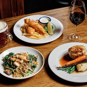 The Rose &amp; Crown’s British-inflected food menu is just as important as the drinks.