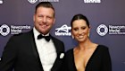 Sam Groth’s wife, Brittany, has slammed the Herald Sun for its reports on her relationship with her husband.