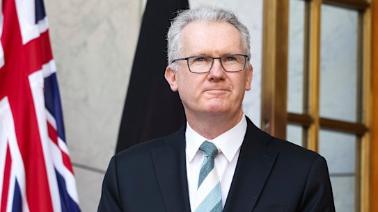 Home Affairs Minister Tony Burke says he is “in the business of stopping hatred from being imported to Australia”.