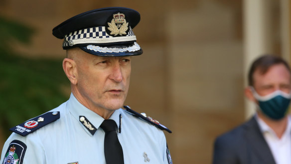 Queensland Deputy Commissioner Steve Gollschewski. 