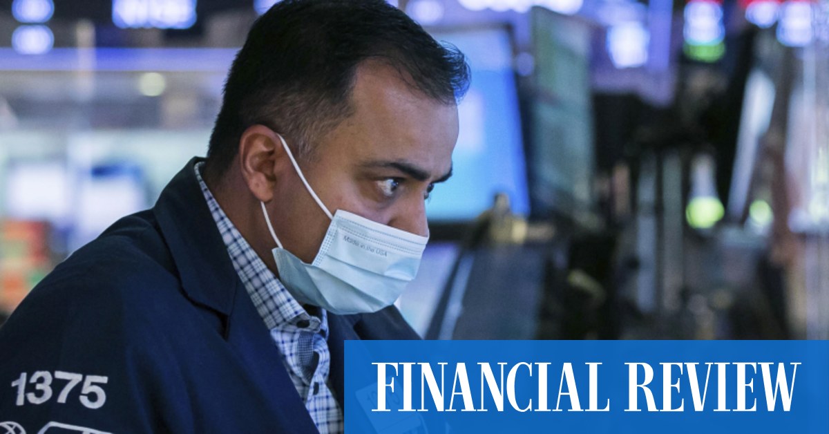 US stocks grind to another record high, bond yields fall