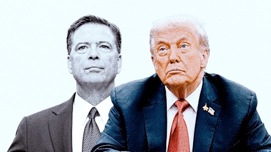 Donald Trump’s preoccupation with former FBI director James Comey has never faded.