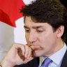 Canadian Prime Minister Justin Trudeau at a mining and minerals convention in Toronto this week.