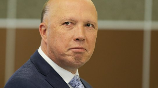 Departmental documents show Peter Dutton diverted nearly half the funding in a grants program to handpicked projects ahead of the 2019 election.