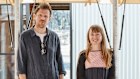 Hugo Moline and Heidi Axelsen of MAPA Art and Architecture, designer of the Field Rooms - permanent artist spaces at a new Sydney development.