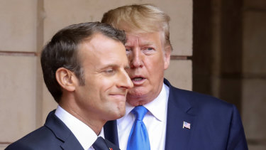 The relationship between French President Emmanuel Macron and US President Donald Trump soured over the digital tax. 