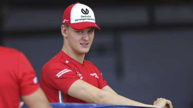 Schumacher S Son Mick In F1 Tests For Ferrari Alfa Romeo