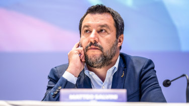 Italy's Deputy Prime Minister Matteo Salvini.