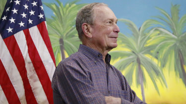 Mike Bloomberg on Super Tuesday, March 3. 