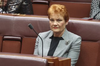 Pauline Hanson says she’s the victim of “cancel culture”.