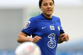 Sam Kerr’s exploits for Chelsea in the Women’s Super League will also remain on Optus.
