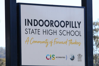 The recent cluster was sparked when a student of Indooroopilly State High School tested positive in late July.