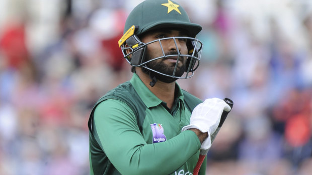 Pakistan's Asif Ali, during their tour of England.